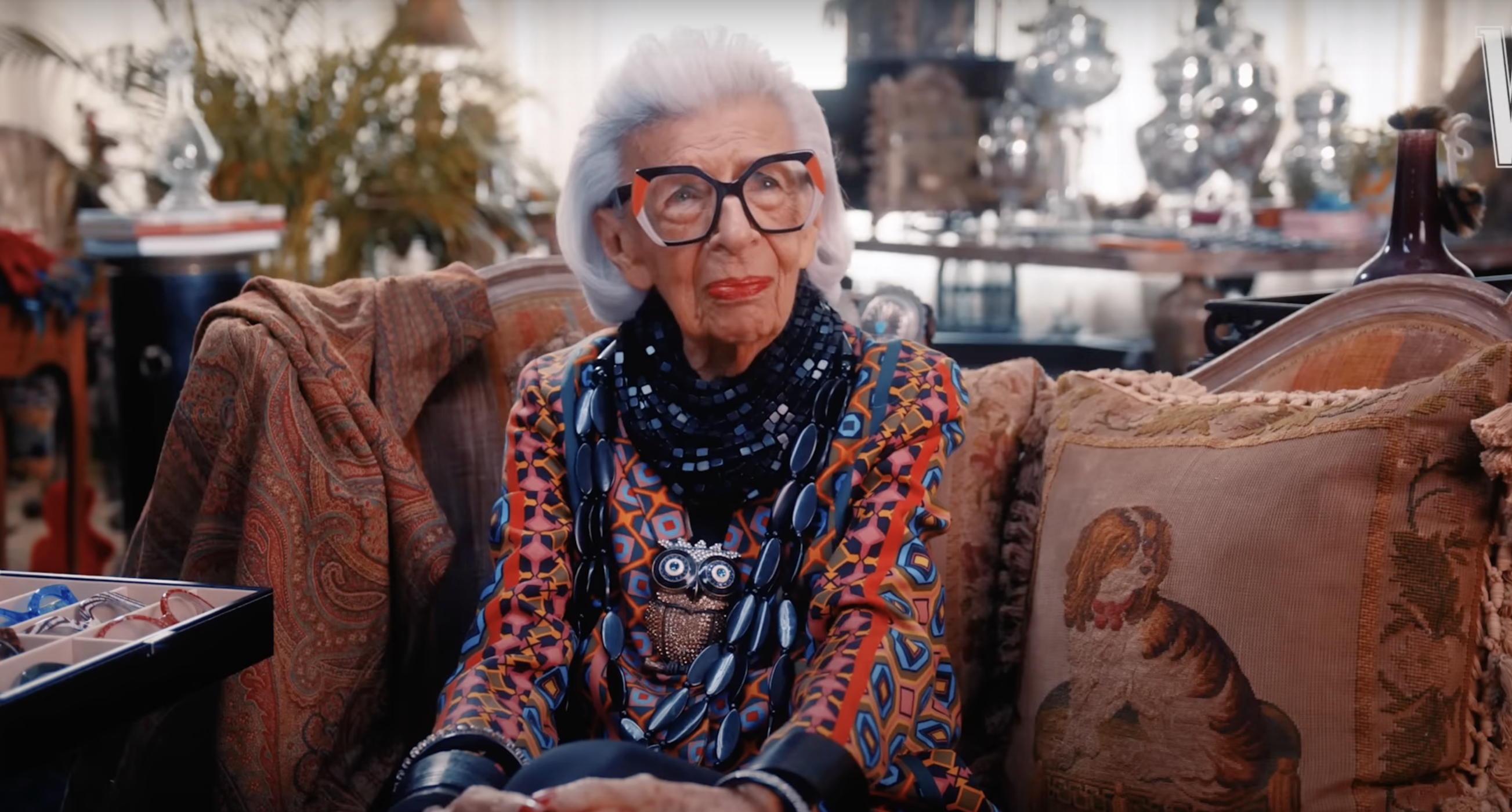 Iris Apfel's interview with W Magazine on YouTube