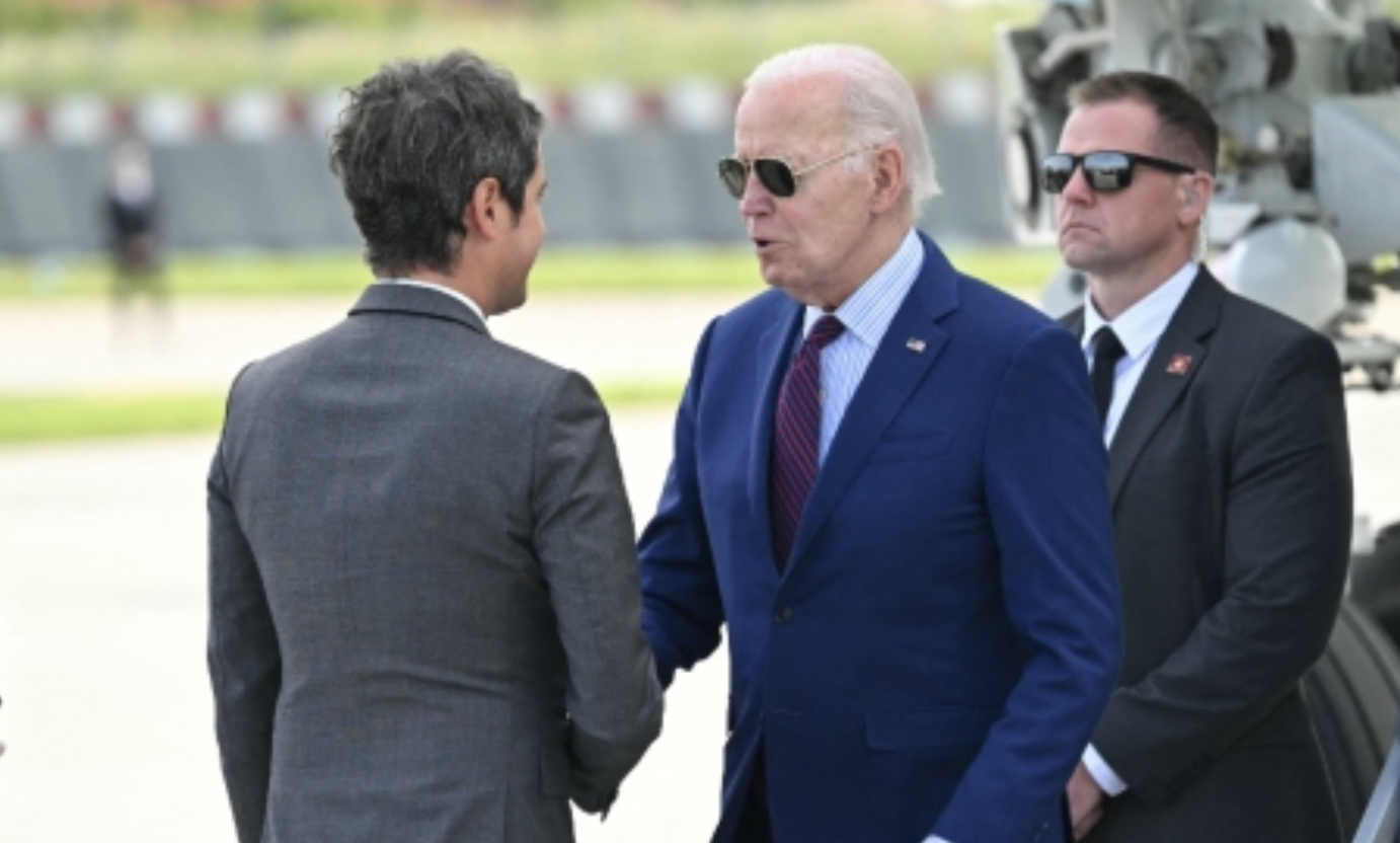 Biden in France